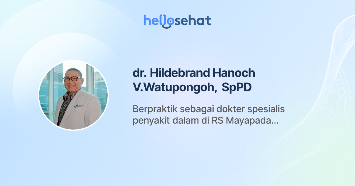 dr. Hildebrand Hanoch V.Watupongoh, SpPD, Gastroenterologi Buat