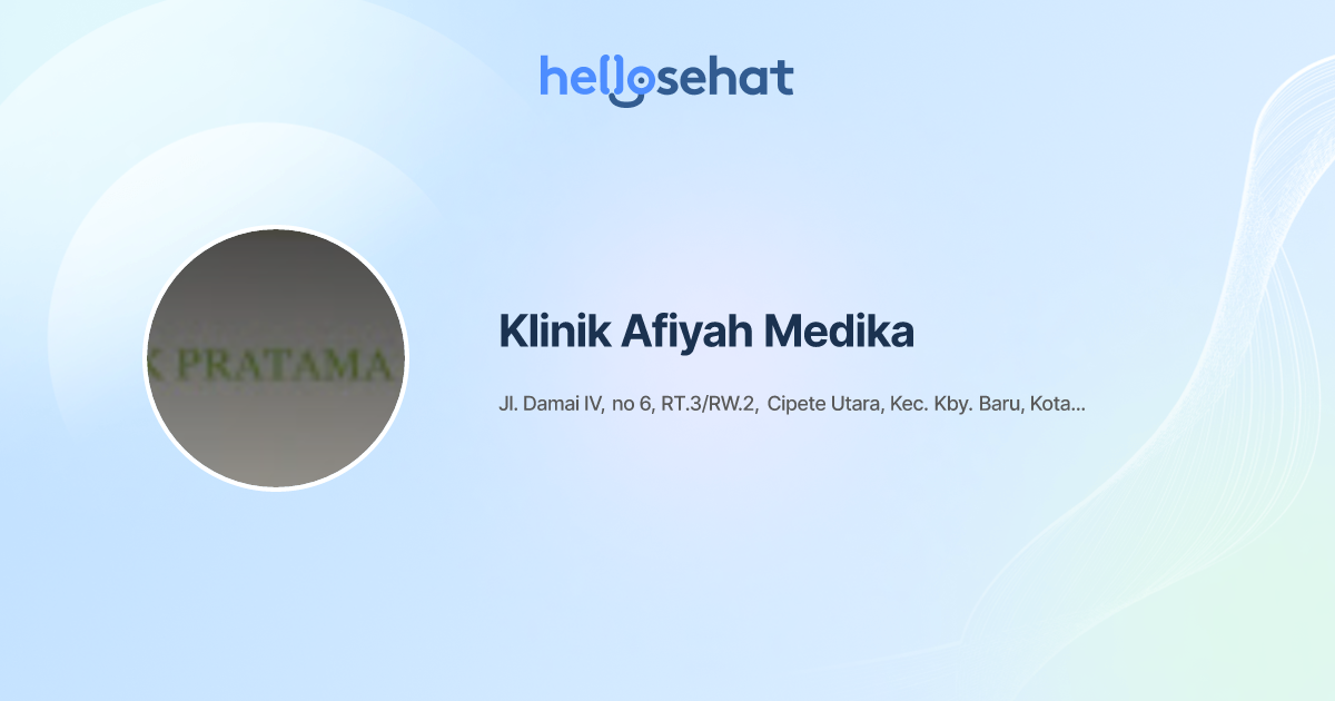 Klinik Afiyah Medika