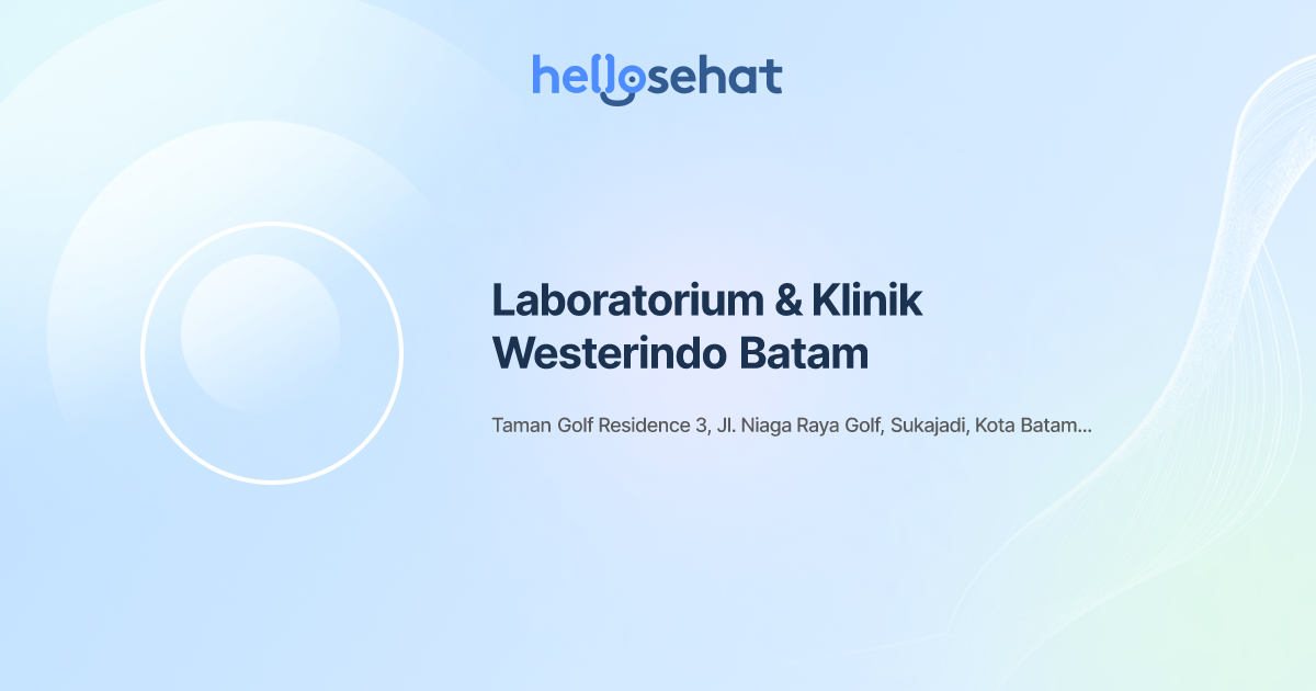 Laboratorium & Klinik Westerindo Batam